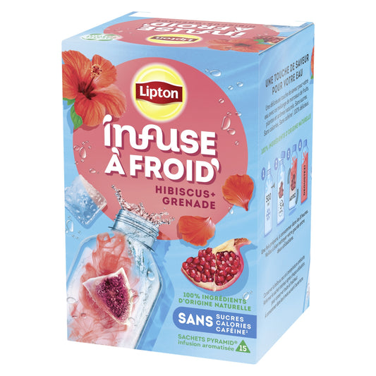 LIPTON Pomegranate Hibiscus Cold Infusion