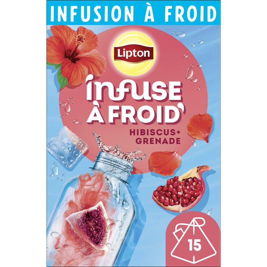 LIPTON Pomegranate Hibiscus Cold Infusion