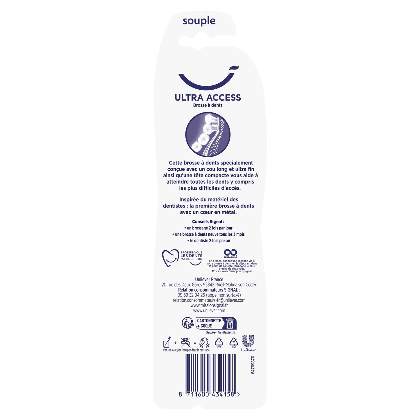 SIGNAL Ultra Access Soft Toothbrush