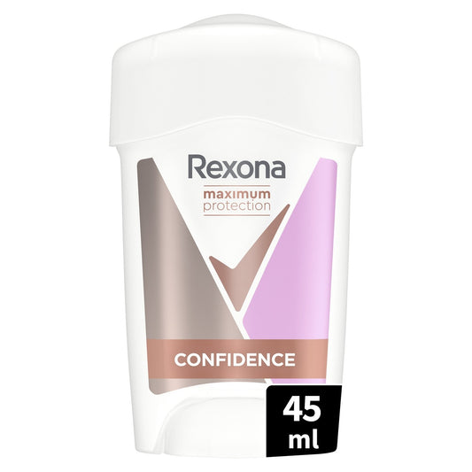 Déodorant Stick Anti-Transpirant Confidence 96h REXONA le roll-on de 45mL