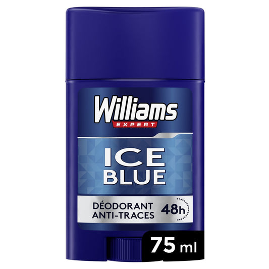 Déodorant Stick Homme Anti-Traces Blanches Ice Blue WILLIAMS le stick