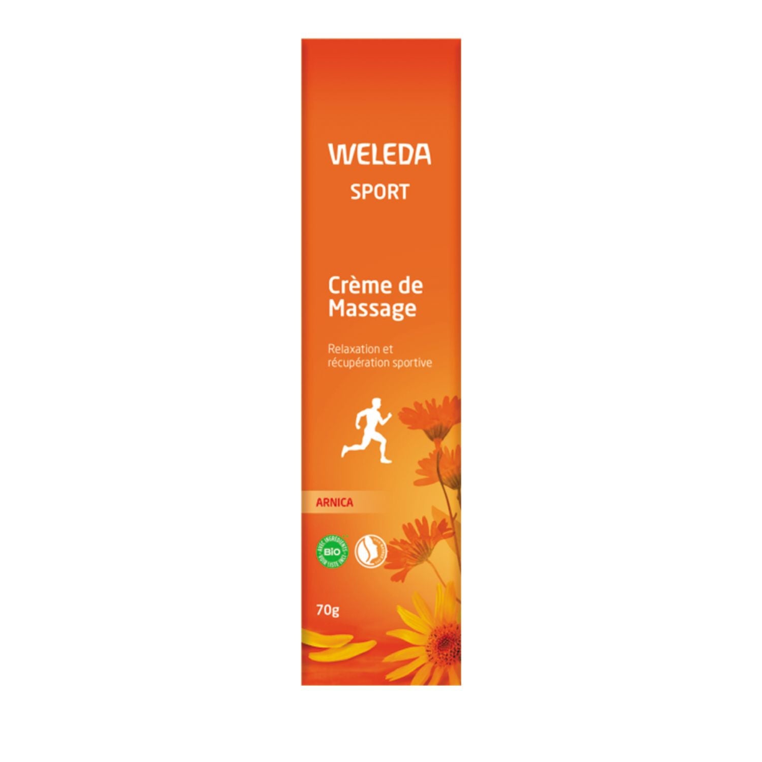 Crème Massage Préparation et Récupération Sportive Bio WELEDA 