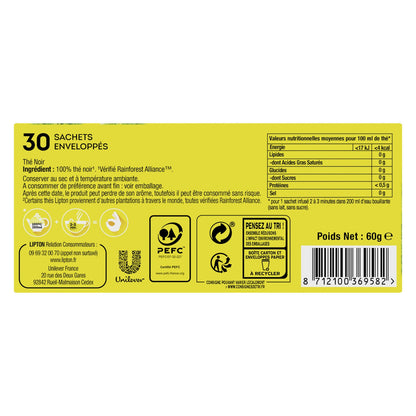 Thé Noir Yellow Label LIPTON