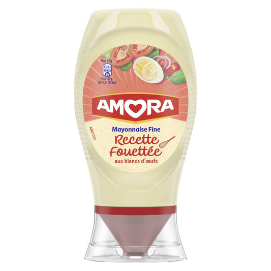 Mayonnaise Recette Fouettée AMORA Le pot de 230g