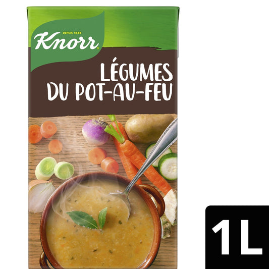 Soupe Velouté Légumes du Pot au Feu KNORR la brique de 1L
