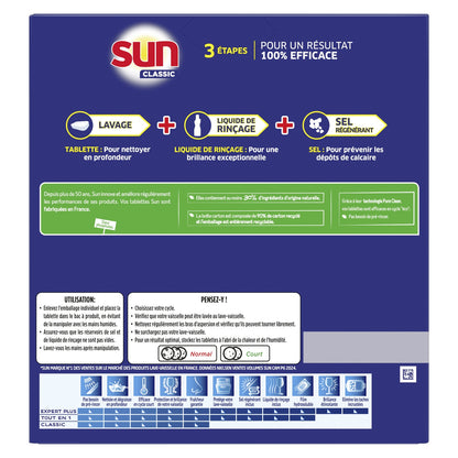 Classic SUN Dishwasher Tablets