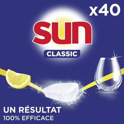 SUN Classic Geschirrspültab Zitrone