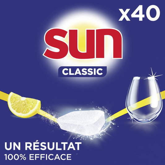 SUN Classic Lemon Dishwasher Tablet