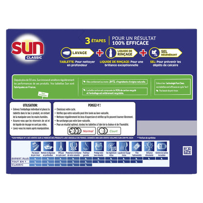 SUN Classic Geschirrspültab Zitrone