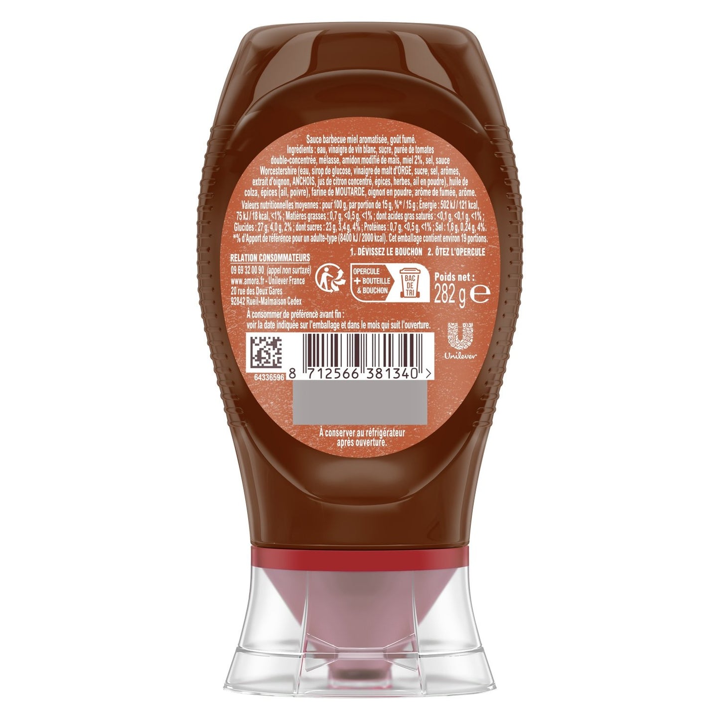 AMORA Honig-Barbecue-Sauce