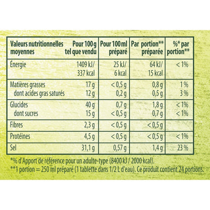 [ANTI-GASPILLAGE] Bouillon de Légumes Réduit en Sel KNORR - Date de durabilité minimale : 04/2025
