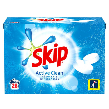 Active Clean Laundry Detergent Tablets SKIP