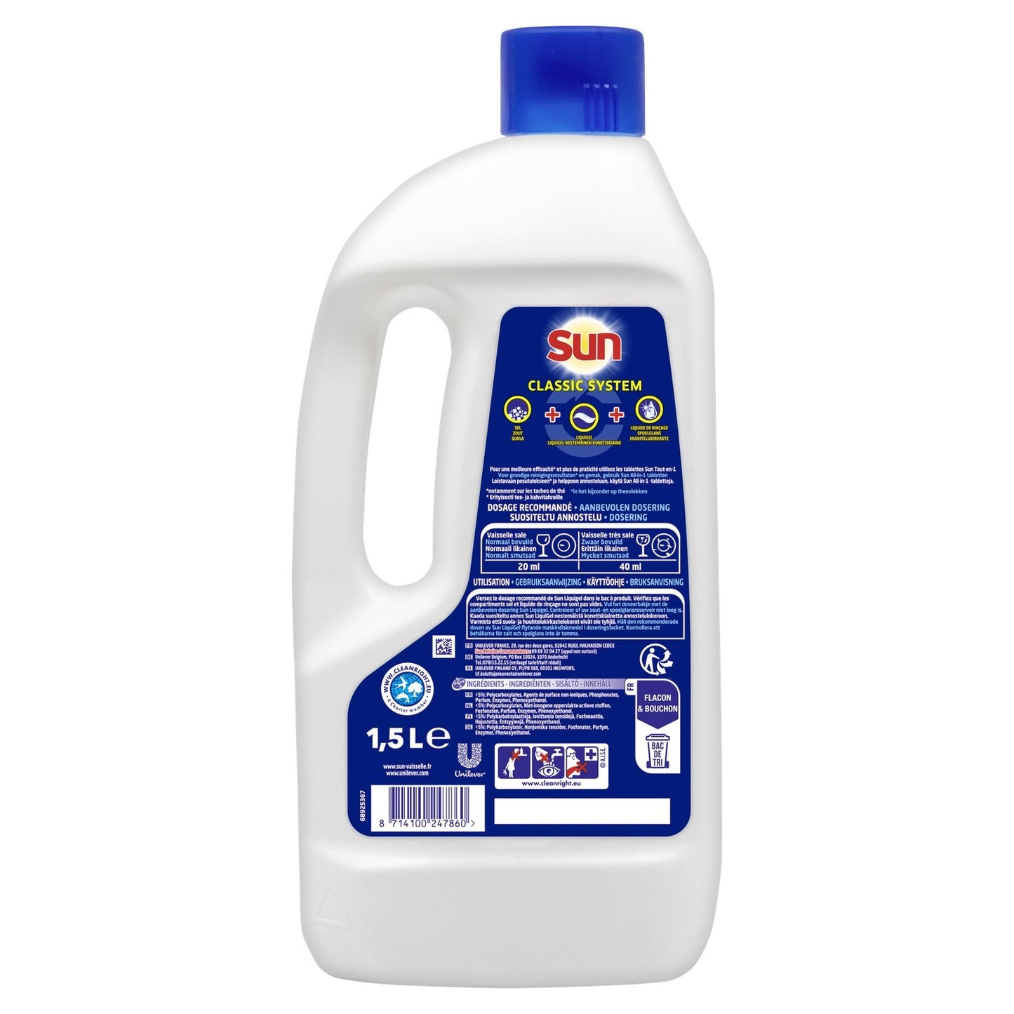 Classic SUN Dishwasher Gel