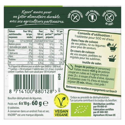 KNORR Organic Vegetable Flavor Broth