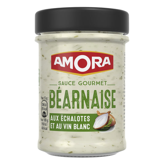 AMORA Gourmet Béarnaise Sauce with Shallots and White Wine