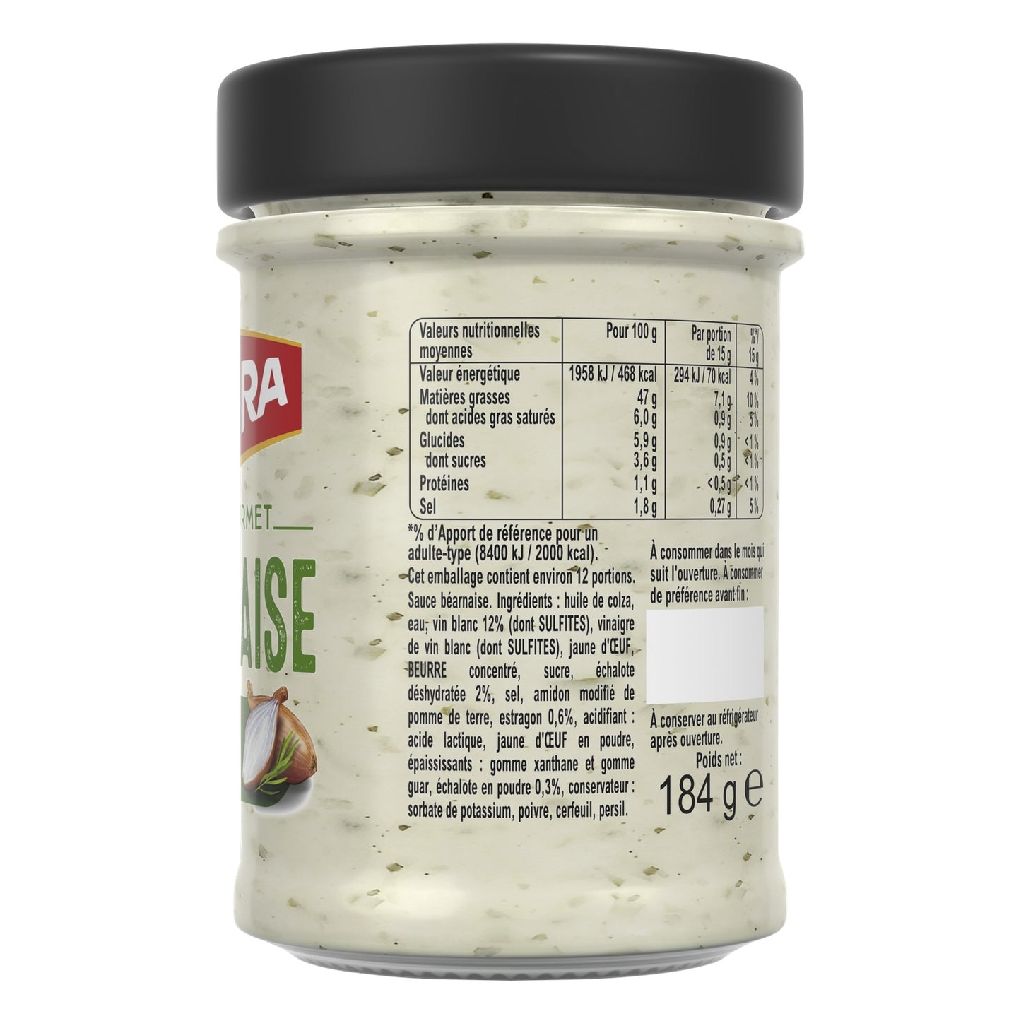 AMORA Gourmet Sauce Béarnaise mit Schalotten und Weißwein
