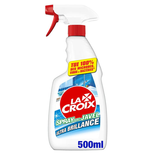 Nettoyant Ménager Salle de Bain Désinfectant Brillance LA CROIX le spray de 500mL