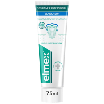 Dentifrice Dents Sensibles Blancheur Douce Protection Longue Durée ELMEX 