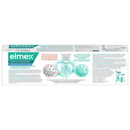 Dentifrice Dents Sensibles Blancheur Douce Protection Longue Durée ELMEX 