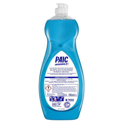 Liquide Vaisselle Intégral 5 Ultra Hygiène Anti-Bactérien PAIC