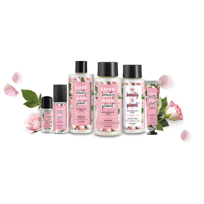 Shampoing au Beurre de Muru Muru et Rose Love Beauty & PLANET