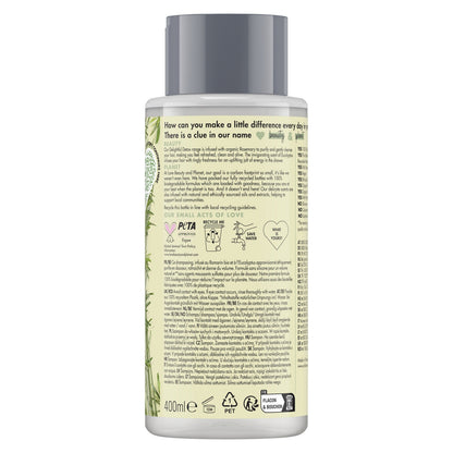 Shampoing pour Cheveux Légers et Purifiés au Romarin et Vetiver Love Beauty & PLANET