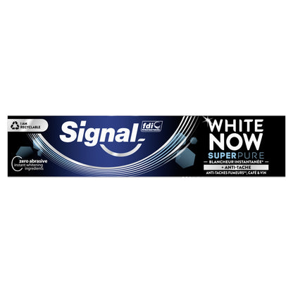 Dentifrice Super Pure White Now Anti-Taches Blancheur SIGNAL