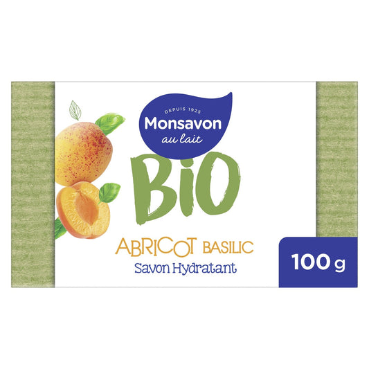 Savon Abricot & Basilic Bio MONSAVON