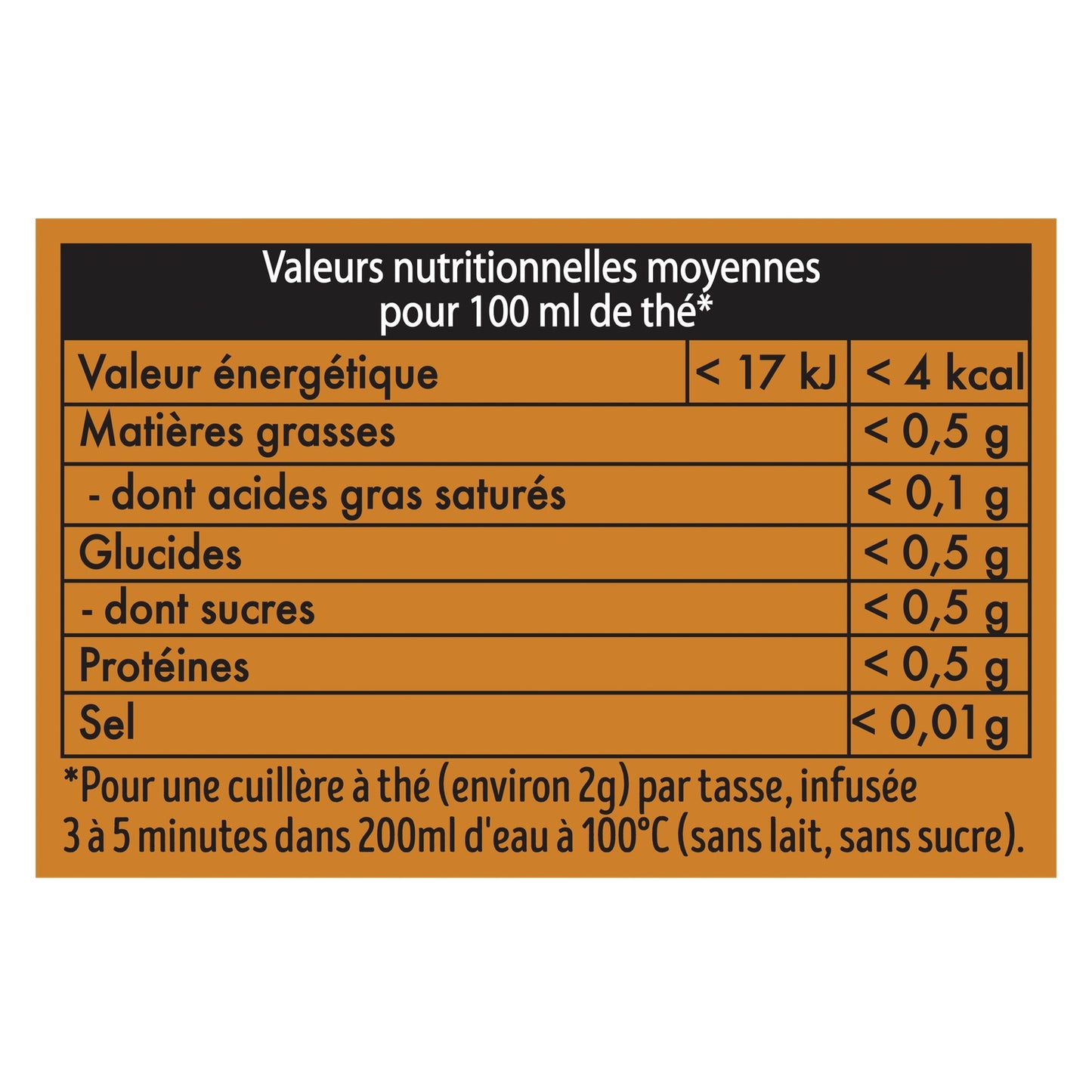 LIPTON Organic Jaipur Orange Black Tea