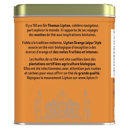 LIPTON Organic Jaipur Orange Black Tea
