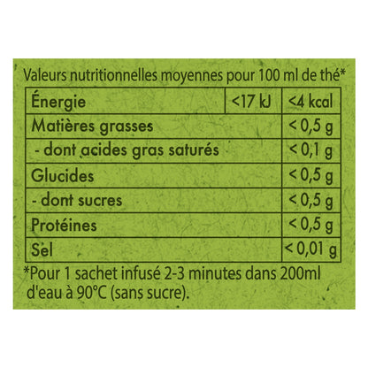 LIPTON Organic Marrakech Mint Green Tea