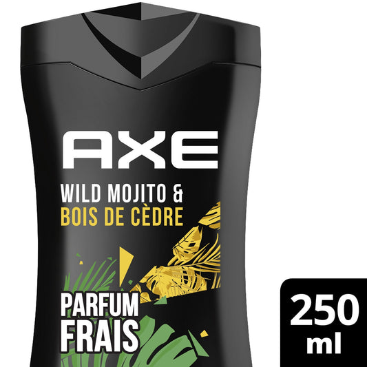 Wild Mojito &amp; Cedarwood Shower Gel for Men, Fresh Scent AXE