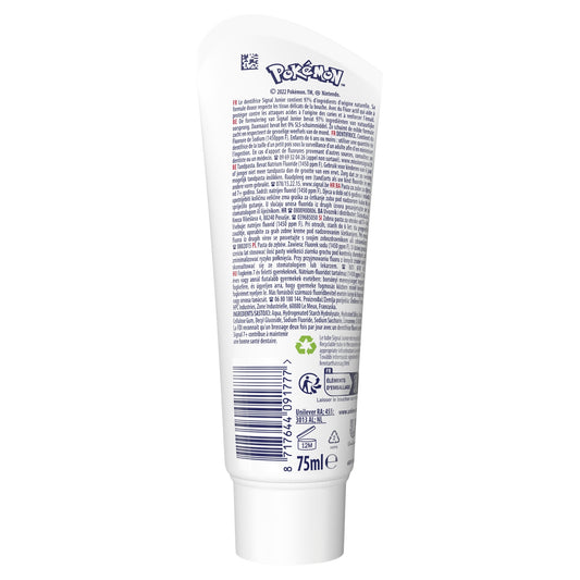Dentifrice Enfant 7 Ans+ Menthe Douce Pokémon SIGNAL