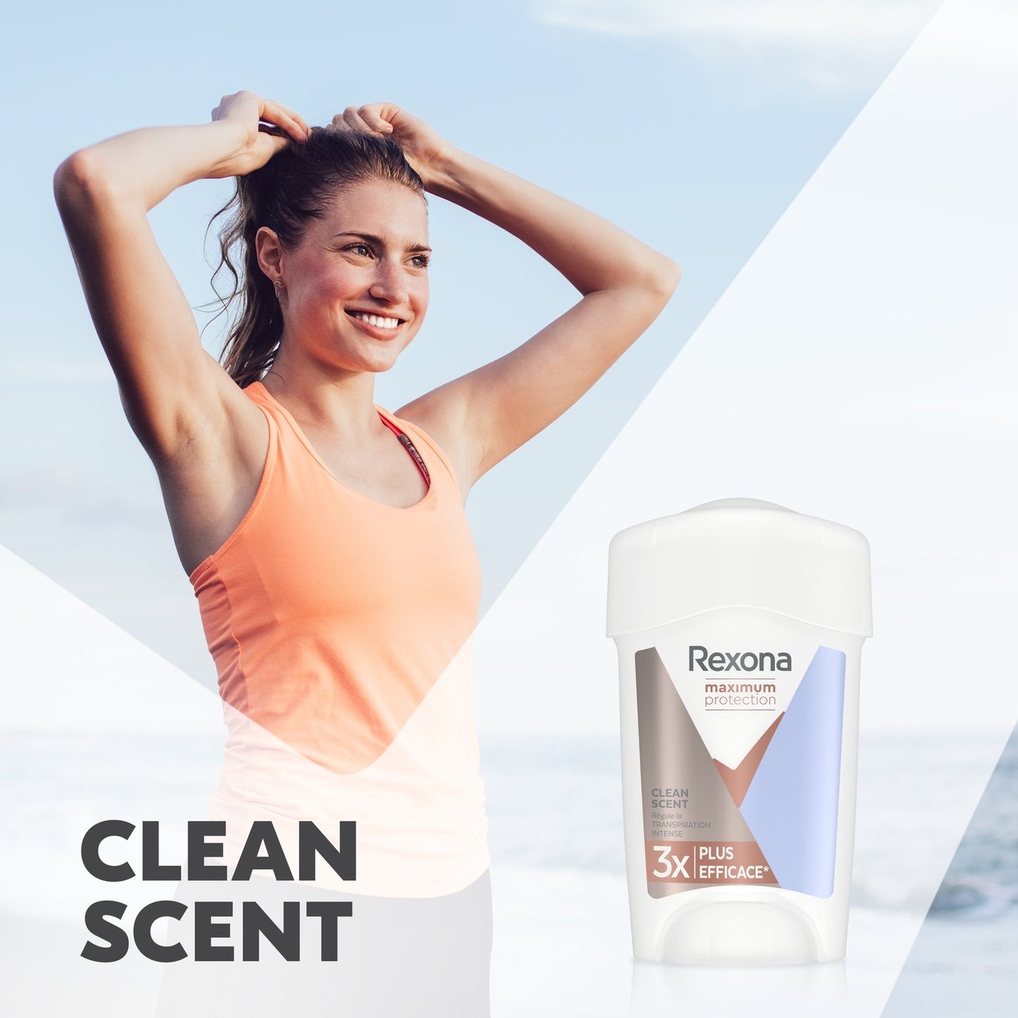 REXONA Clean Scent 96h Antitranspirant Deodorant Stick