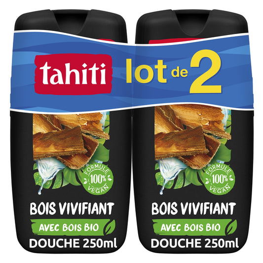 Refreshing Tropical Wood Shower Gel TAHITI