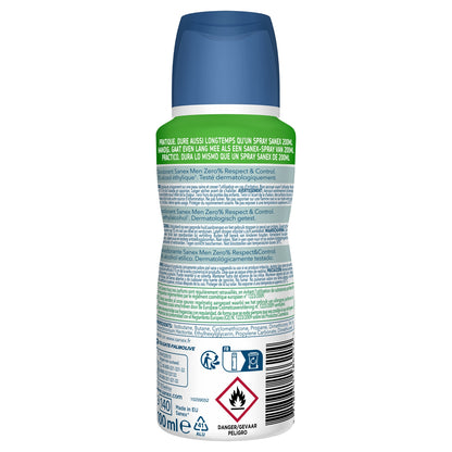 SANEX Men's Zero% Normal Spray Deodorant