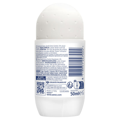 Déodorant bille 0% Extra control SANEX 