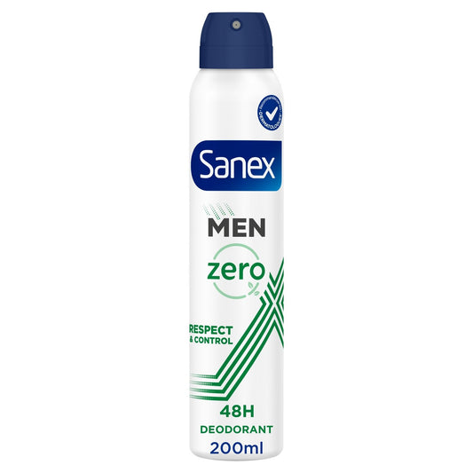 Déodorant Spray Homme Respect Control 0% SANEX MEN le spray