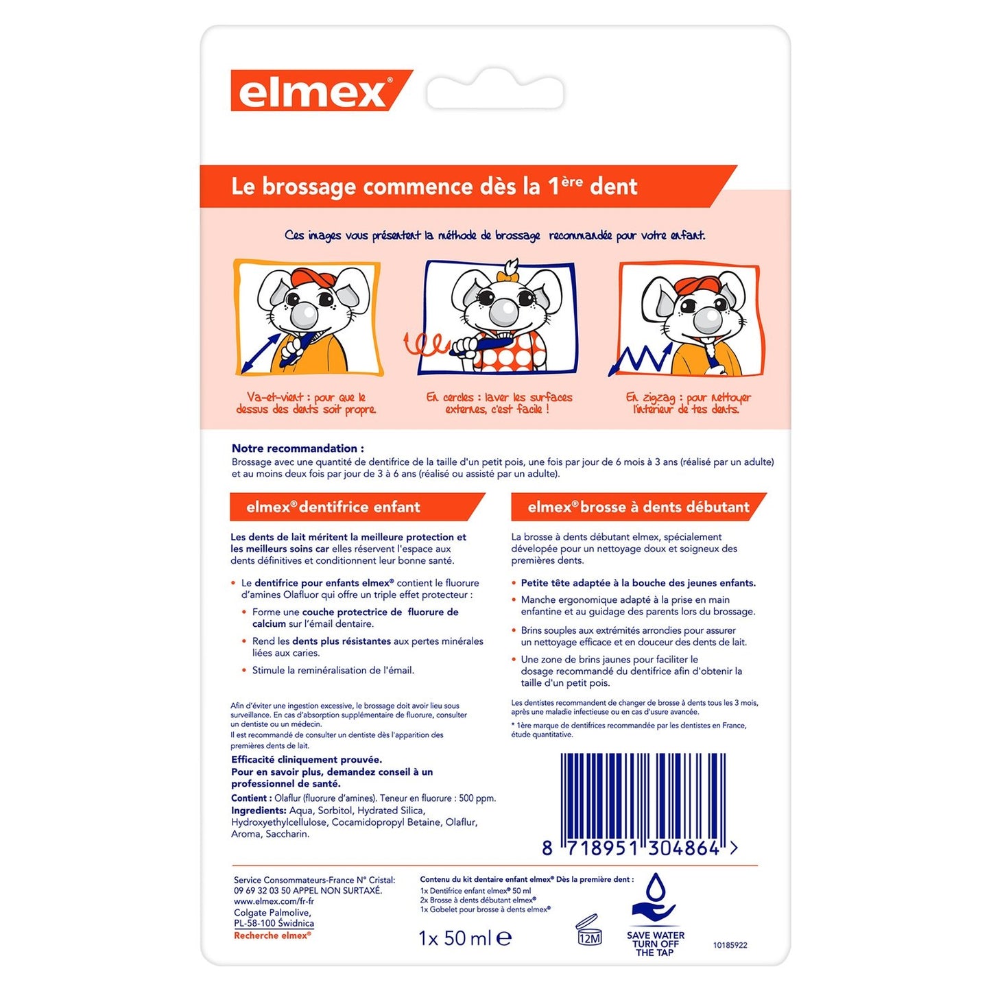 ELMEX Children's Soft Toothbrush