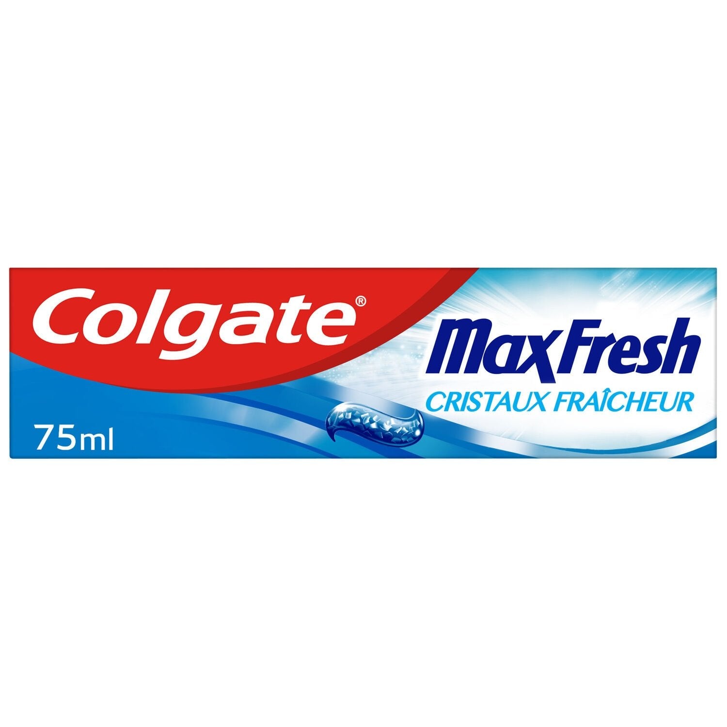 Dentifrice Max Fresh Cristaux Fraîcheur COLGATE le tube de 75mL