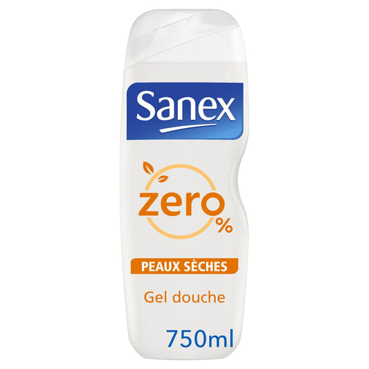 SANEX Zero 0% Soap-Free Shower Gel for Dry Skin