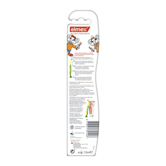 ELMEX Soft Toothbrush for Children 3-6 Years Anti-Cavity