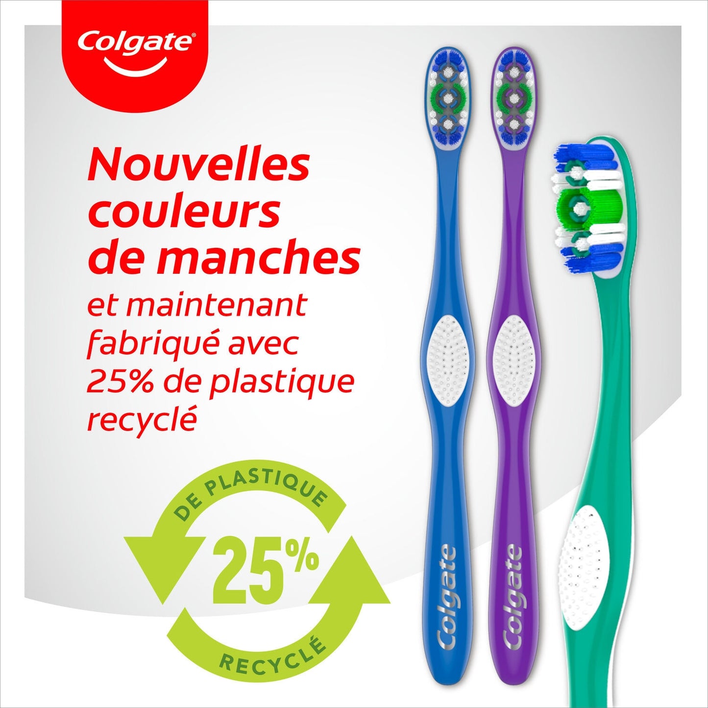 COLGATE 360° Whole Mouth Clean Soft Toothbrush with Smooth Bristles