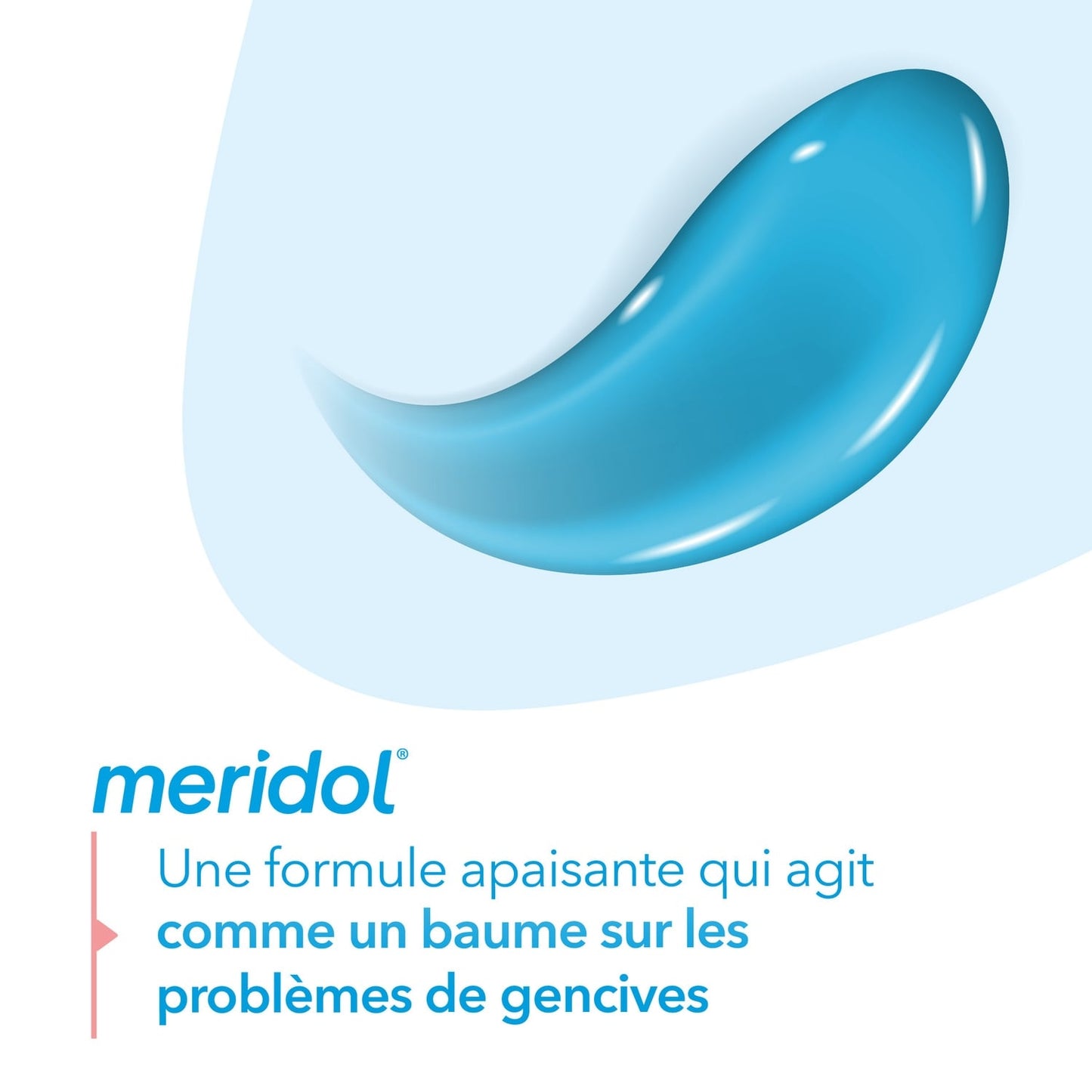 Dentifrice Soin Complet Sensibilité Protection Gencives Dents Sensibles Anti-plaque MERIDOL 