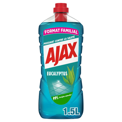 AJAX Umweltfreundlicher Eukalyptus-Haushaltsboden- und Mehrzweckreiniger reinigt die Luft