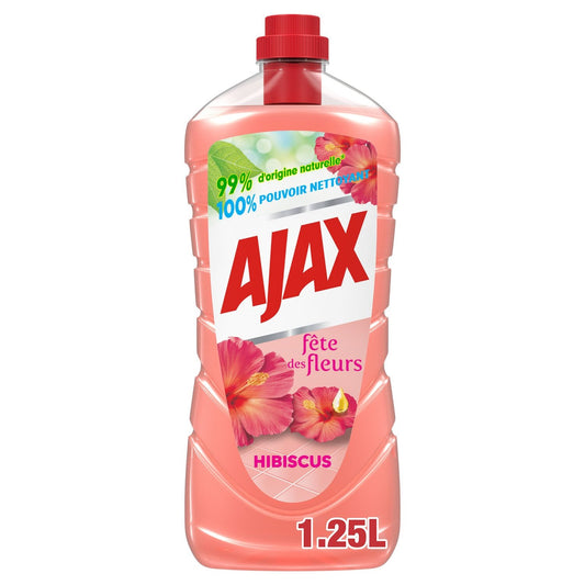 Haushaltsboden- und Mehrzweckreiniger Fresh Hibiscus Flower Festival Ökologisch verantwortlich AJAX