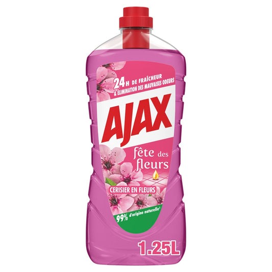 AJAX Umweltfreundlicher Boden- und Mehrzweck-Haushaltsreiniger zum Kirschblütenfest