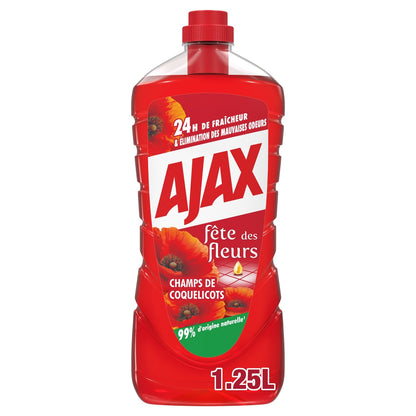 Nettoyant Ménager Sol & Multi Surfaces Fête des Fleurs AJAX