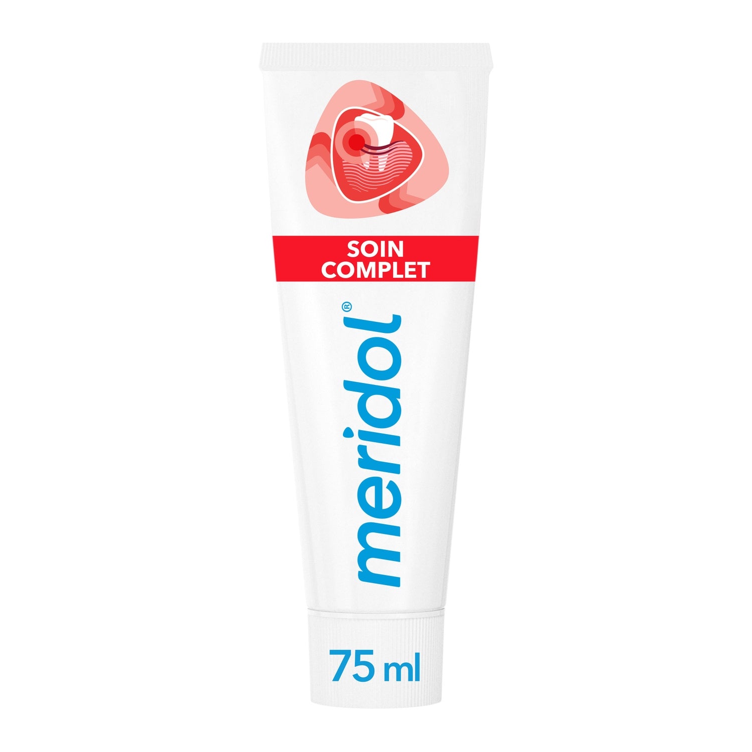 Dentifrice Soin Complet Gencives et Dents Sensibles Action Anti-plaque MERIDOL 