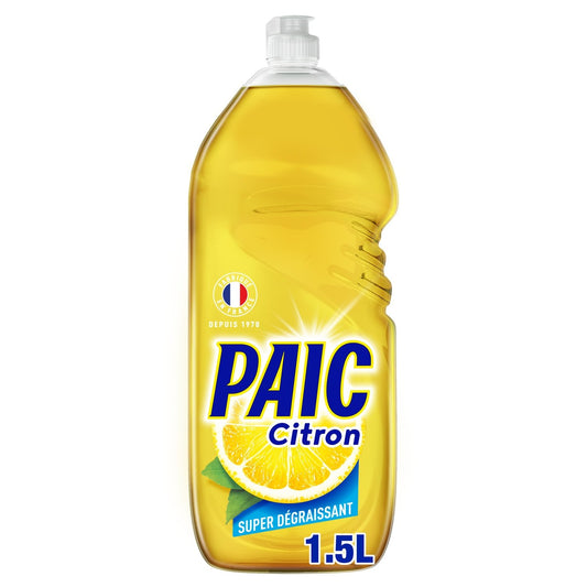 Liquide Vaisselle Citron Super Dégraissant PAIC